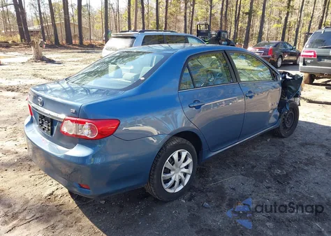 2013 Toyota Corolla Base z USA, uszkodzony, nr VIN 5YFBU4EE1DP210756